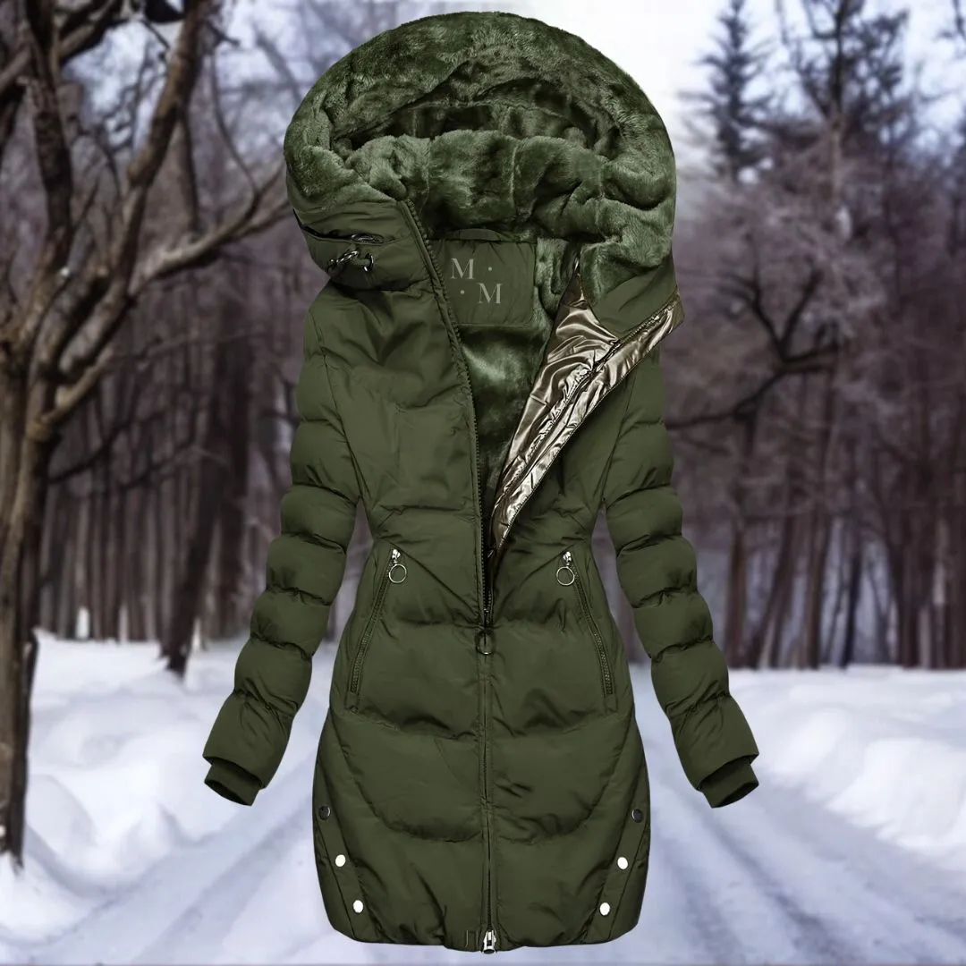 Celestia - Fur-Lined Hooded Jacket