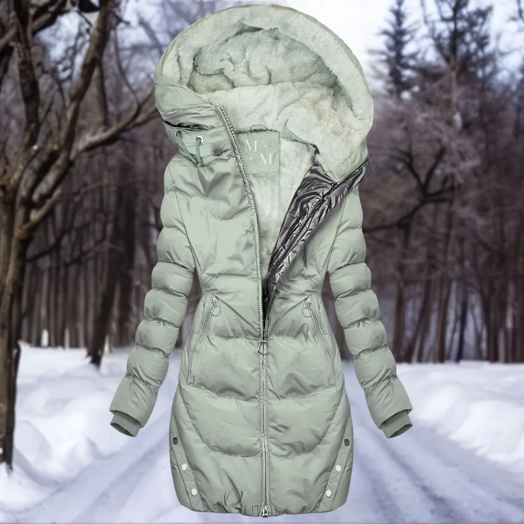 Celestia - Fur-Lined Hooded Jacket