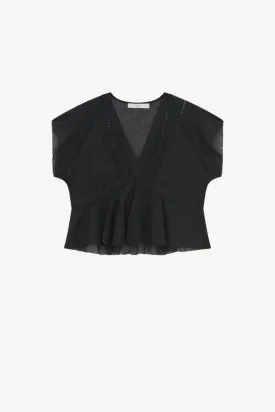 Darila Top Black