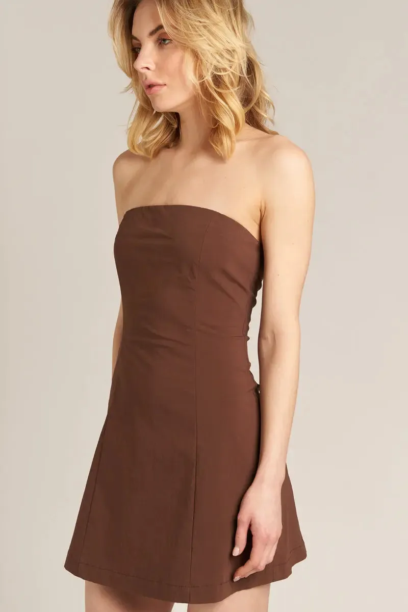 En Creme Darleen Mini Dress – Sleek, Chic & Versatile