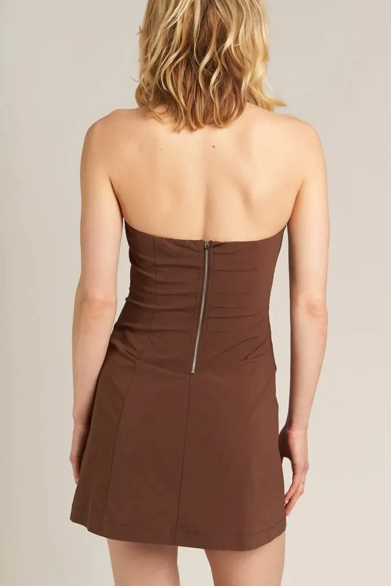 En Creme Darleen Mini Dress – Sleek, Chic & Versatile