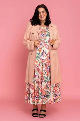 Huxley Trench Pink