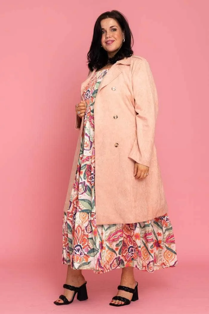 Huxley Trench Pink