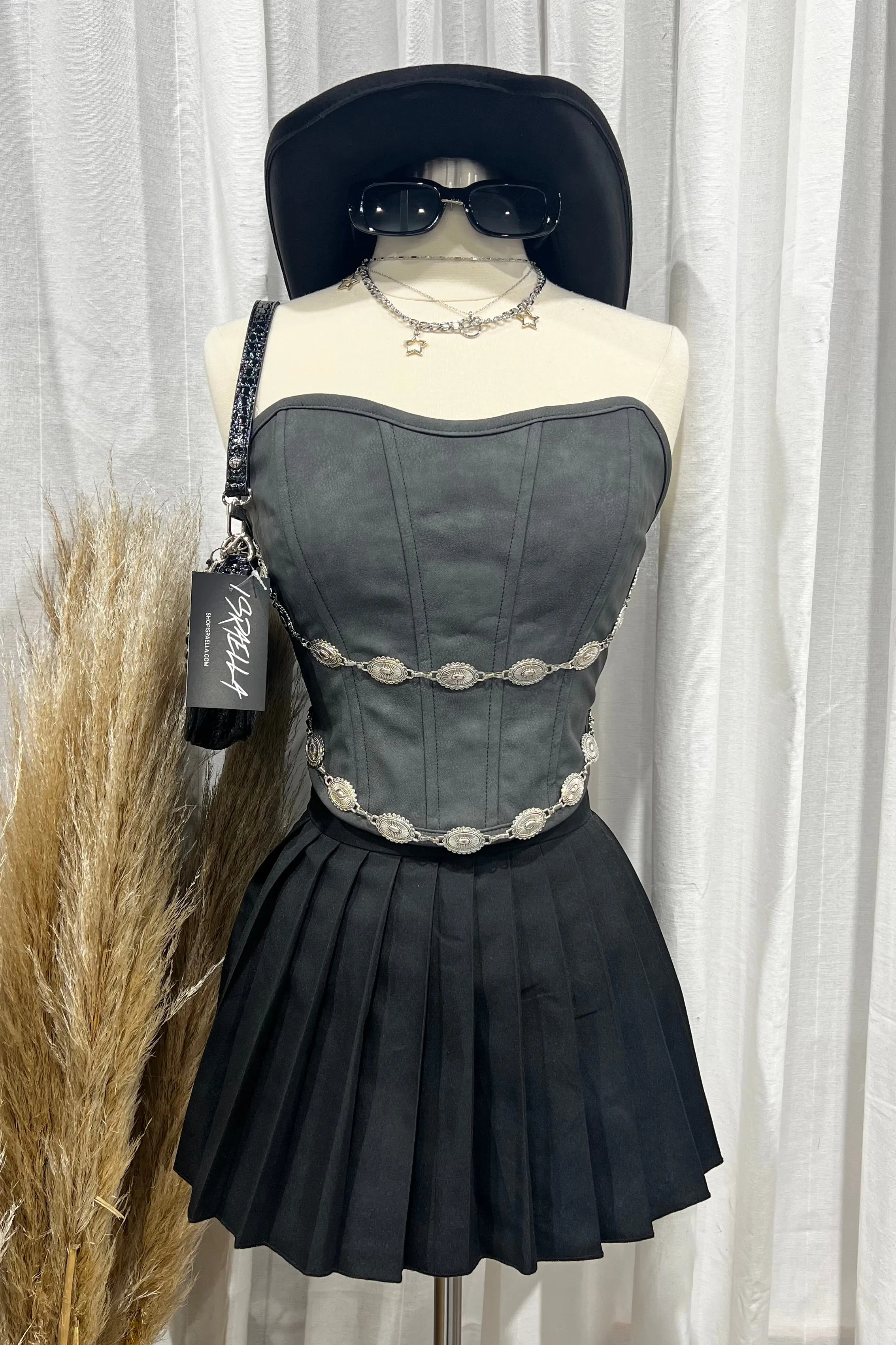 Odalis Corset Top (Black)